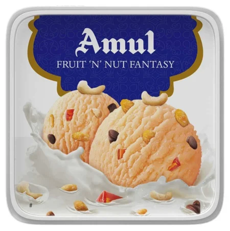 Amul Fruit N Nut Fantasy 1 liter tub