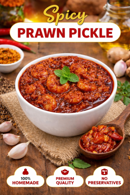 Prawn Pickle 500g
